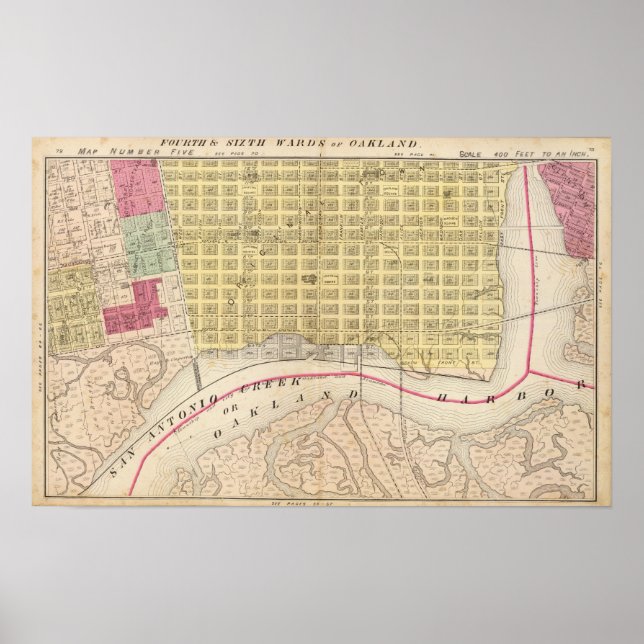 Oakland, vicinity 5 poster (Front)