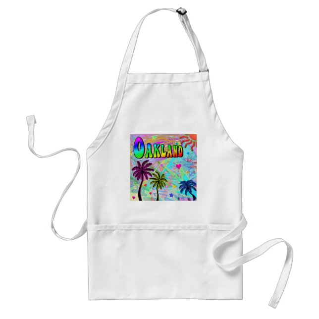 Oakland Vivid Romance Apron (Front)