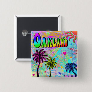 Oakland Vivid Romance Button