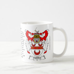 Oakley Family Coat of Arms Coffee Mug