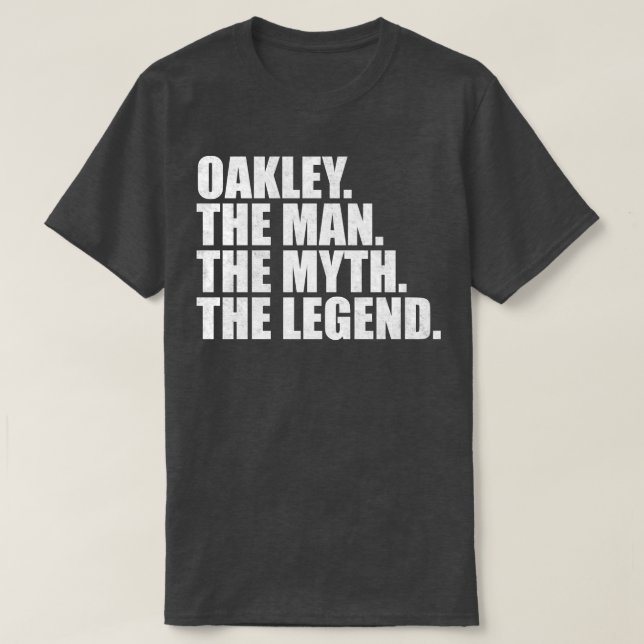 OakleyOakley Name Oakley given name T-Shirt (Design Front)
