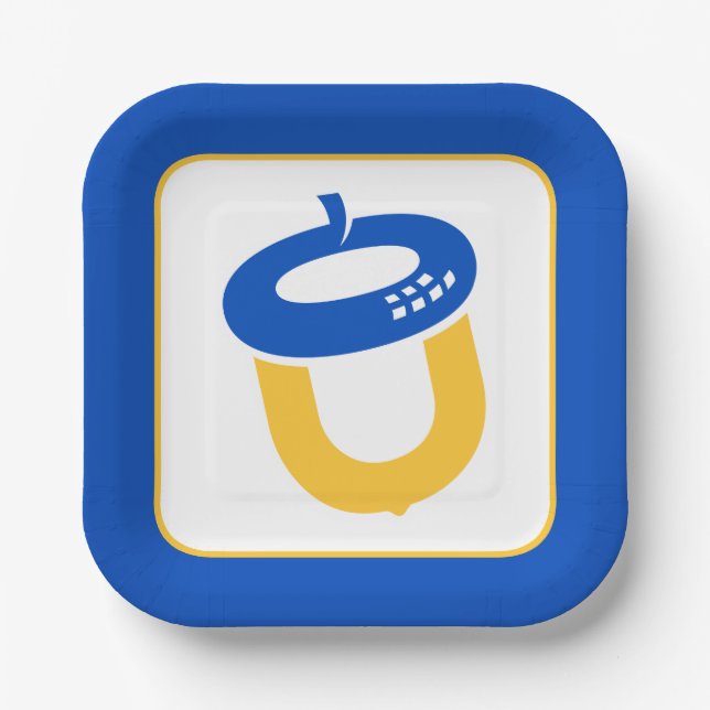 Oakwood University Paper Plate (Front)