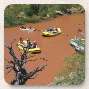 Oar powered rafts turn into the Colorado River Coaster
