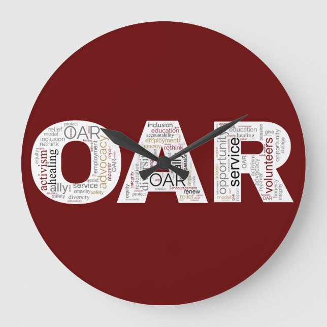 OAR Wall Clock (Front)