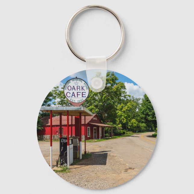 Oark Gas Station Key Ring (Front)