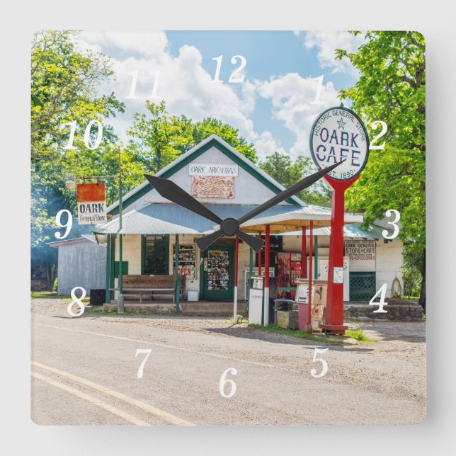Oark General Store Wall Clock (Front)