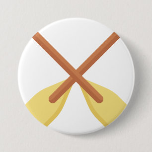 Oars 7.5 Cm Round Badge