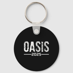Oasis 2025 Vacation California Ca Vintage Retro So Key Ring
