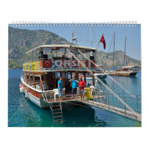 "Oasis" boat in Fethiye Calendar