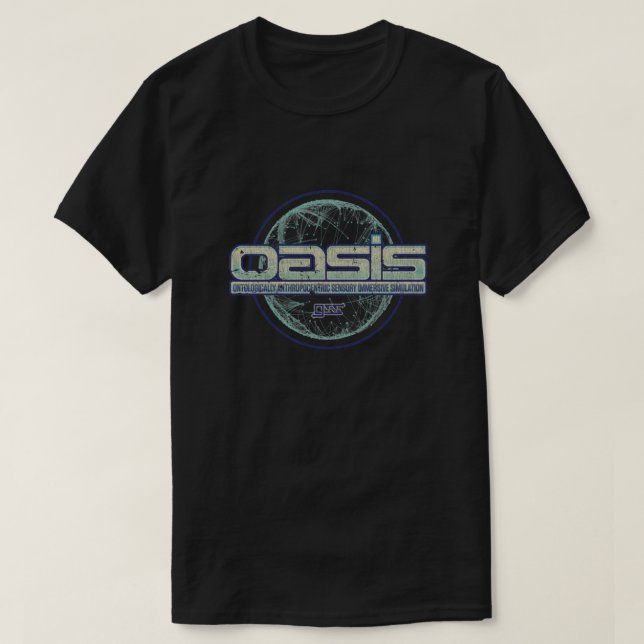 OASIS by Gregarious Simulation Systems (GSS) Essen T-Shirt (Design Front)
