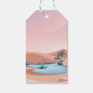 Oasis landscapes gift tags