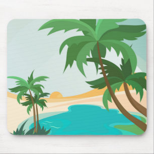 Oasis landscapes mouse pad