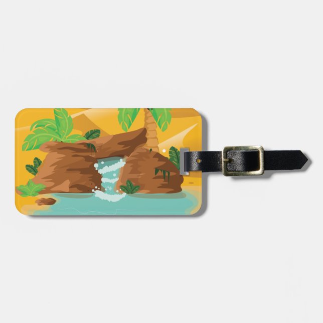 Oasis Luggage Tag (Front Horizontal)