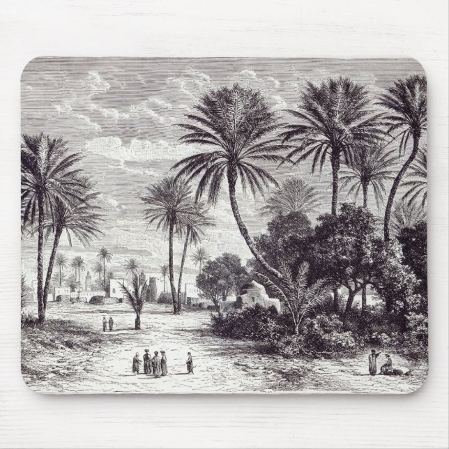 Oasis of Gafsa: Tunis Mouse Pad (Front)