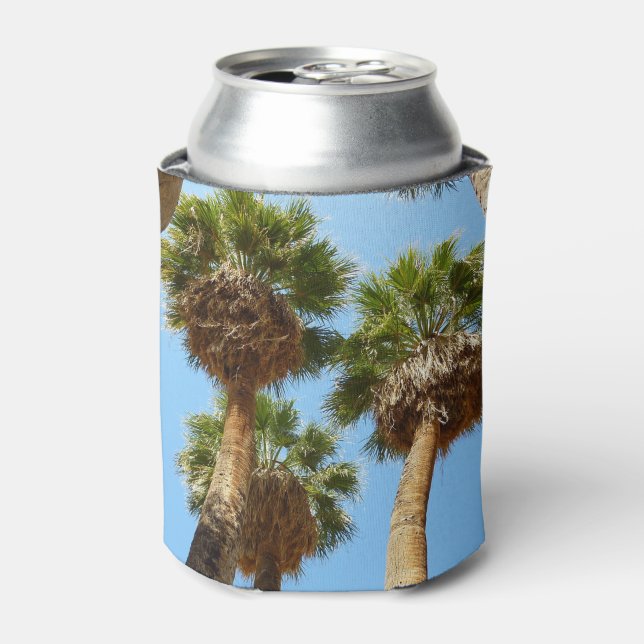 Oasis Palms at Joshua Tree National Park Can Cooler (Can Front)