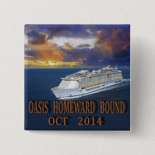 Oasis TA Oct 2014 15 Cm Square Badge