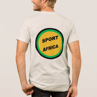 Oat T-shirt for men SPORT AFRICA Tri-Blend Shirt