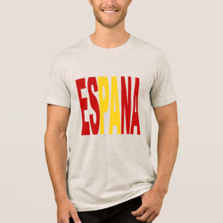 Oat T-shirt man ESPANA Tri-Blend Shirt