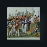 Oath of the Districts, February 1790 15 Cm Square Badge<br><div class="desc">Lesueur Brothers's Oath of the Districts,  February 1790 located at the Musee de la Ville de Paris,  Musee Carnavalet,  Paris,  France. The Oath of the Districts,  February 1790 was created around the 18th century.</div>