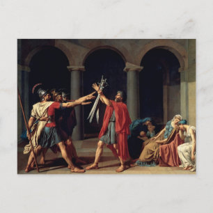 Oath of the Horatii Postcard