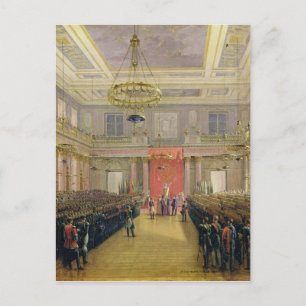 Oath of the Successor to the Throne Alexander II Postcard