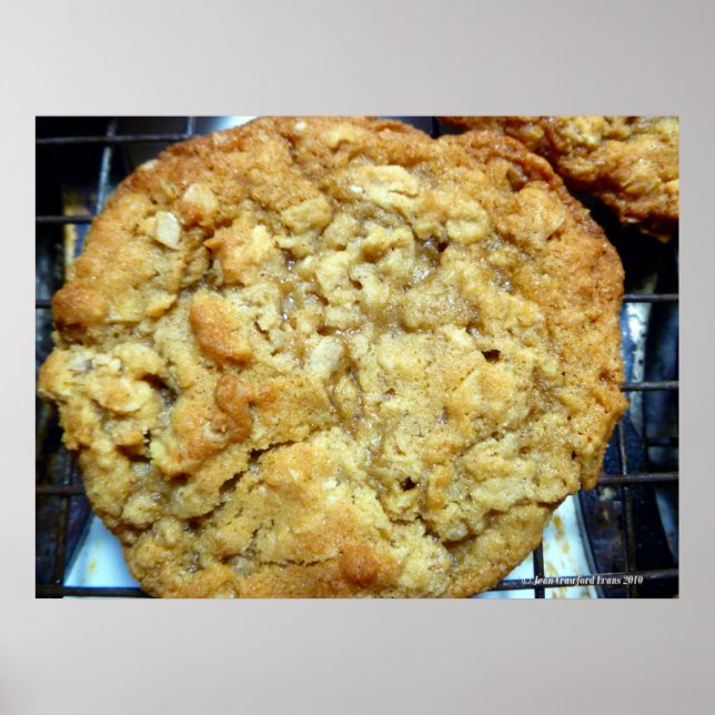 Oatmeal cookie poster (Front)