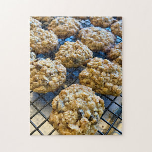 Oatmeal Cookies Food Jigsaw Puzzle