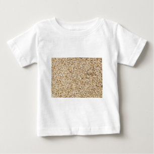 Oatmeal macro as background structure baby T-Shirt