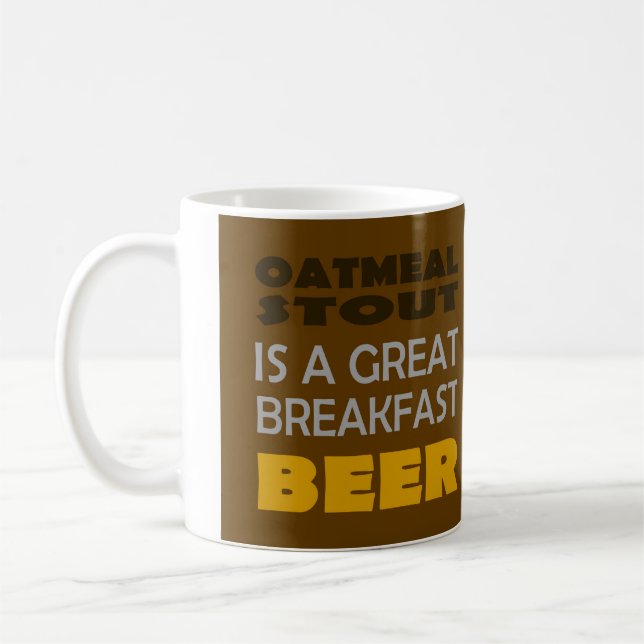 Oatmeal Stout Coffee Mug (Left)