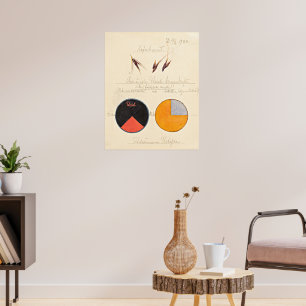 Oats, 1920 by Hilma af Klint Poster
