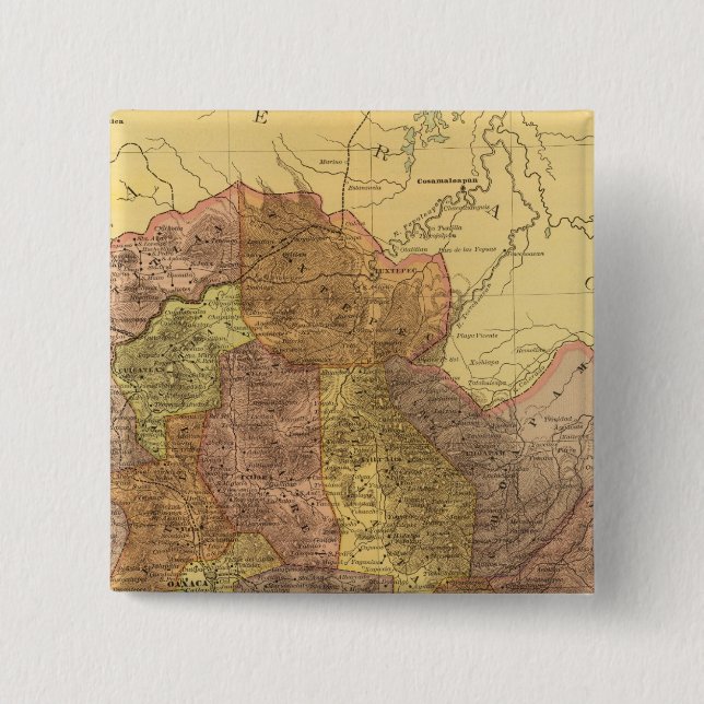 Oaxaca 15 Cm Square Badge (Front)