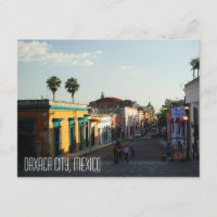 Oaxaca City Mexico,  town centre street