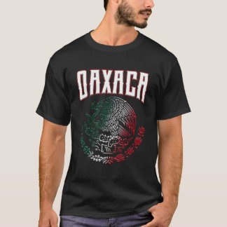Oaxaca Con El Ã¡Guila Mexicana Sã­Mbolo Patrio T-Shirt