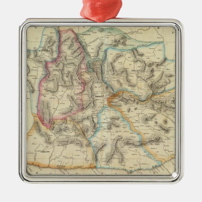 Oaxaca, Mexico Metal Ornament (Front)