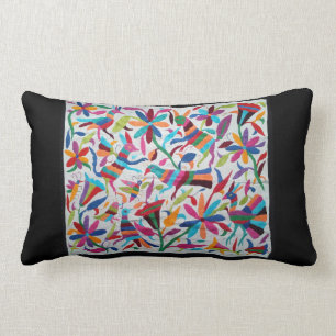 Oaxaca Mexico Mexican Mayan Hispanic Ethnic Boho Lumbar Cushion