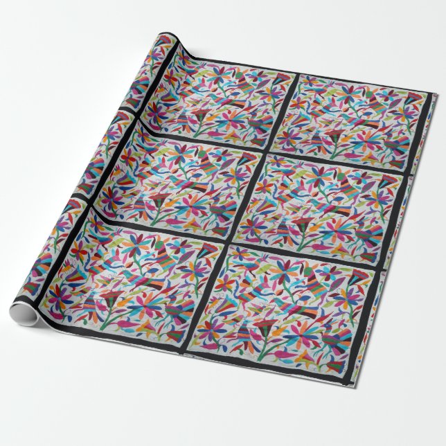 Oaxaca Mexico Mexican Mayan Hispanic Ethnic Boho Wrapping Paper (Unrolled)