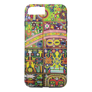 Oaxaca Mexico Mexican Mayan Tribal Art Boho Travel iPhone 8 Plus/7 Plus Case