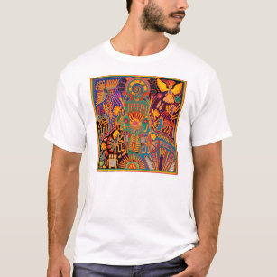Oaxaca Mexico Mexican Mayan Tribal Art Boho Travel T-Shirt