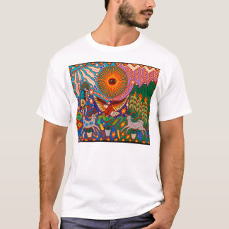 Oaxaca Mexico Mexican Mayan Tribal Art Boho Travel T-Shirt
