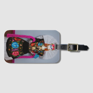 Oaxacan Calavera Catrina Luggage Tag