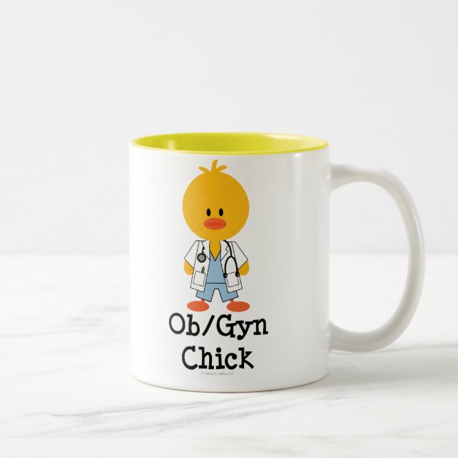 OB/GYN Chick Mug (Right)