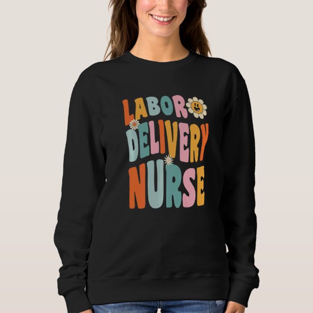 OB-GYN Labor And Delivery Nurse Premium_2 Sweatshirt (Front)