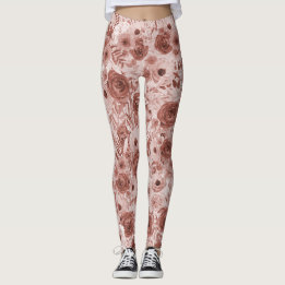 Ob/Gyn Midwife Floral Childbirth Cervix Ovaries Leggings