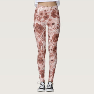 Ob/Gyn Midwife Floral Childbirth Cervix Ovaries Leggings