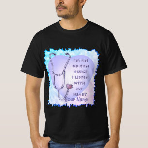 Ob Gyn Nurse Heart  T-Shirt