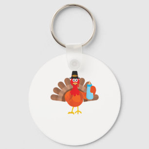 OB Nurse Delivery Labour Thanksgiving Turkey Thank Key Ring