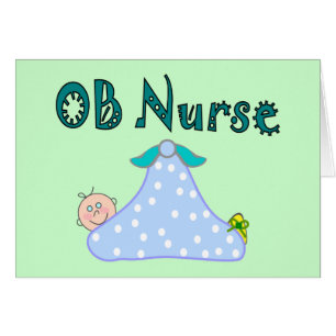 OB Nurse Gifts, Baby in Blanket--Adorable