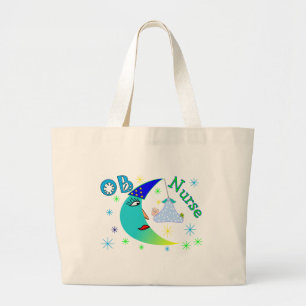OB Nurse gifts Large Tote Bag