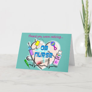 OB Nurse Retirement Card