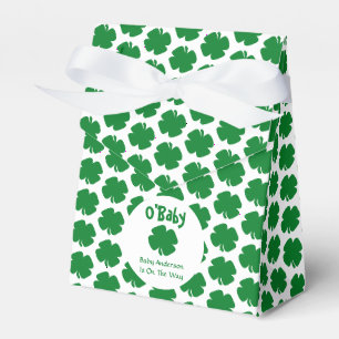 O'Baby St Patrick's Day Baby Shower Favour Box